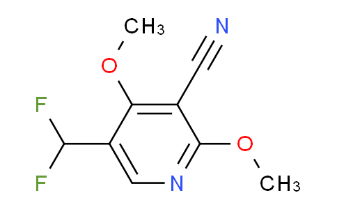 3-Cyano-5-(difluoromethyl)-2,4-dimethoxypyridine