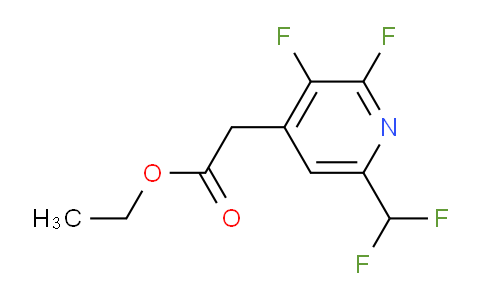AM136852 | 1805049-54-0 | Ethyl 2,3-difluoro-6-(difluoromethyl)pyridine-4-acetate