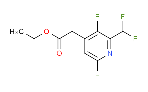 Ethyl 3,6-difluoro-2-(difluoromethyl)pyridine-4-acetate
