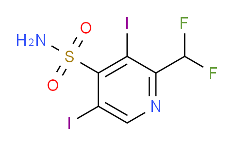 AM136868 | 1805008-14-3 | 2-(Difluoromethyl)-3,5-diiodopyridine-4-sulfonamide