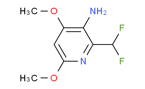 AM136874 | 1805008-22-3 | 3-Amino-2-(difluoromethyl)-4,6-dimethoxypyridine