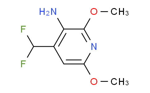 AM136879 | 1805293-30-4 | 3-Amino-4-(difluoromethyl)-2,6-dimethoxypyridine