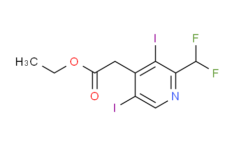 AM136886 | 1805050-01-4 | Ethyl 2-(difluoromethyl)-3,5-diiodopyridine-4-acetate