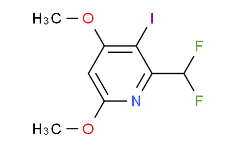 AM136891 | 1806041-06-4 | 2-(Difluoromethyl)-4,6-dimethoxy-3-iodopyridine