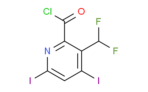 AM136894 | 1805007-18-4 | 3-(Difluoromethyl)-4,6-diiodopyridine-2-carbonyl chloride