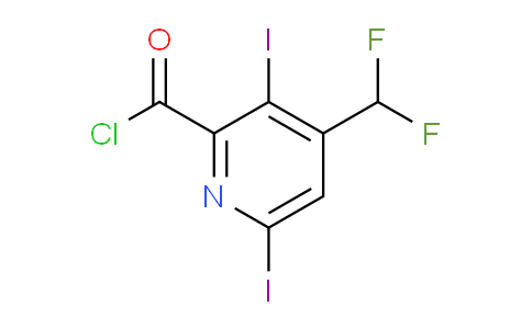 AM136896 | 1805158-39-7 | 4-(Difluoromethyl)-3,6-diiodopyridine-2-carbonyl chloride