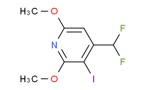 AM136897 | 1806041-15-5 | 4-(Difluoromethyl)-2,6-dimethoxy-3-iodopyridine