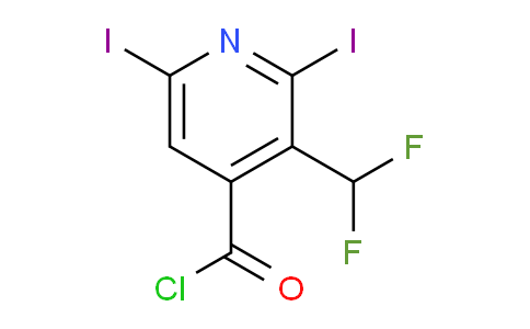 AM136898 | 1806823-43-7 | 3-(Difluoromethyl)-2,6-diiodopyridine-4-carbonyl chloride