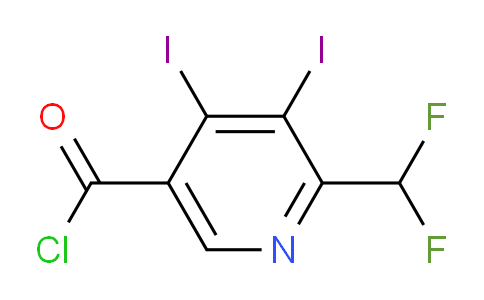 AM136900 | 1803706-32-2 | 2-(Difluoromethyl)-3,4-diiodopyridine-5-carbonyl chloride