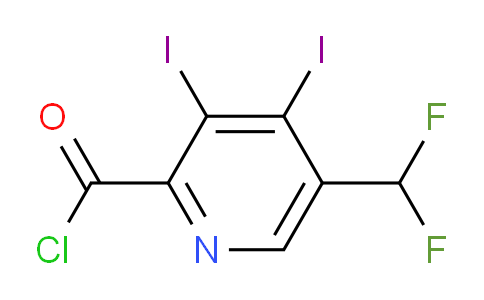 AM136901 | 1805255-49-5 | 5-(Difluoromethyl)-3,4-diiodopyridine-2-carbonyl chloride