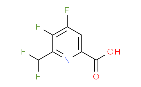 AM136904 | 1806897-85-7 | 3,4-Difluoro-2-(difluoromethyl)pyridine-6-carboxylic acid