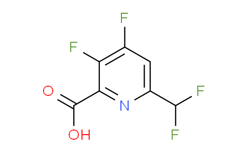 AM136905 | 1805332-66-4 | 3,4-Difluoro-6-(difluoromethyl)pyridine-2-carboxylic acid