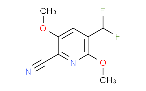 AM136933 | 1806799-65-4 | 2-Cyano-5-(difluoromethyl)-3,6-dimethoxypyridine