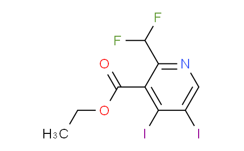 AM136935 | 1805006-24-9 | Ethyl 2-(difluoromethyl)-4,5-diiodopyridine-3-carboxylate