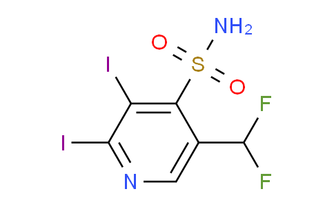 AM136939 | 1804694-33-4 | 5-(Difluoromethyl)-2,3-diiodopyridine-4-sulfonamide