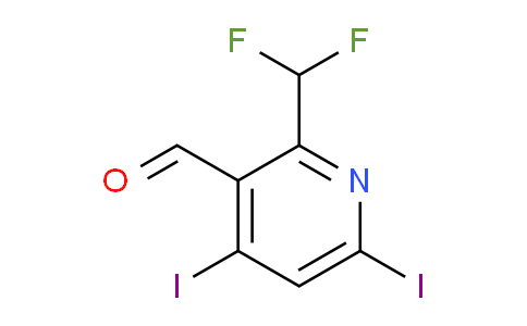 AM136941 | 1804450-41-6 | 2-(Difluoromethyl)-4,6-diiodopyridine-3-carboxaldehyde