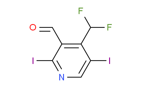 AM136945 | 1805160-02-4 | 4-(Difluoromethyl)-2,5-diiodopyridine-3-carboxaldehyde