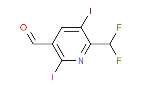 AM136947 | 1803705-19-2 | 2-(Difluoromethyl)-3,6-diiodopyridine-5-carboxaldehyde