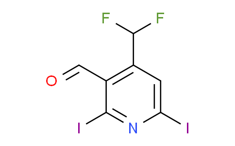 AM136949 | 1806787-58-5 | 4-(Difluoromethyl)-2,6-diiodopyridine-3-carboxaldehyde