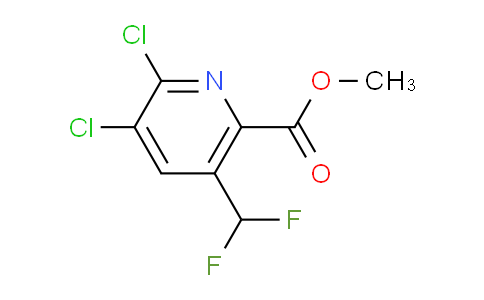 AM136950 | 1803671-54-6 | Methyl 2,3-dichloro-5-(difluoromethyl)pyridine-6-carboxylate