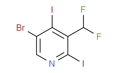 AM136953 | 1805009-28-2 | 5-Bromo-3-(difluoromethyl)-2,4-diiodopyridine