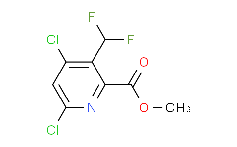 Methyl 4,6-dichloro-3-(difluoromethyl)pyridine-2-carboxylate