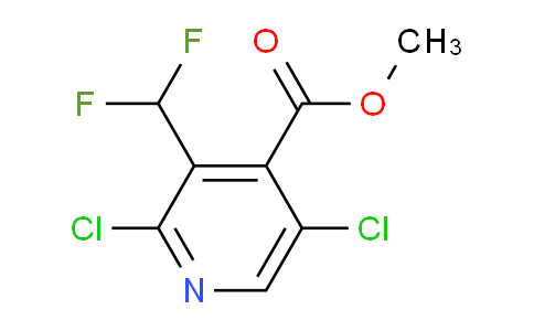 Methyl 2,5-dichloro-3-(difluoromethyl)pyridine-4-carboxylate