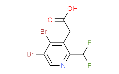 AM136968 | 1805330-57-7 | 4,5-Dibromo-2-(difluoromethyl)pyridine-3-acetic acid