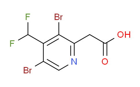 AM136969 | 1805330-62-4 | 3,5-Dibromo-4-(difluoromethyl)pyridine-2-acetic acid