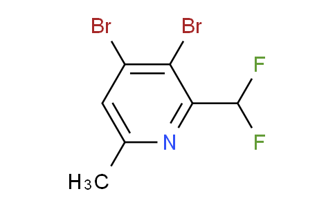 AM136982 | 1805316-91-9 | 3,4-Dibromo-2-(difluoromethyl)-6-methylpyridine