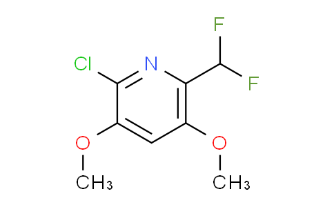 2-Chloro-6-(difluoromethyl)-3,5-dimethoxypyridine