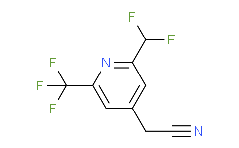 AM137001 | 1805231-97-3 | 2-(Difluoromethyl)-6-(trifluoromethyl)pyridine-4-acetonitrile