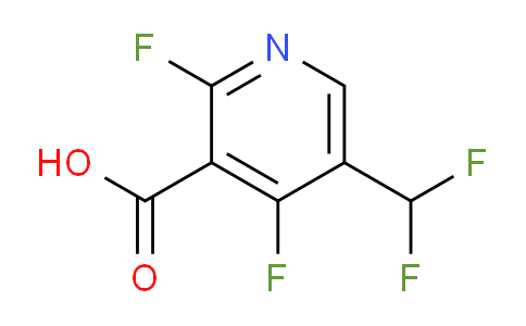 AM137004 | 1804692-05-4 | 2,4-Difluoro-5-(difluoromethyl)pyridine-3-carboxylic acid