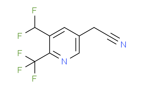 AM137005 | 1805330-03-3 | 3-(Difluoromethyl)-2-(trifluoromethyl)pyridine-5-acetonitrile