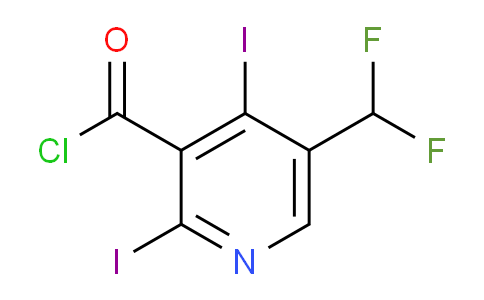 AM137029 | 1804451-33-9 | 5-(Difluoromethyl)-2,4-diiodopyridine-3-carbonyl chloride