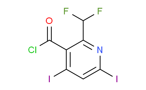 AM137030 | 1805255-43-9 | 2-(Difluoromethyl)-4,6-diiodopyridine-3-carbonyl chloride