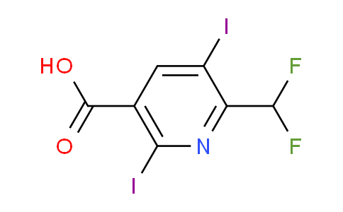 AM137036 | 1806827-52-0 | 2-(Difluoromethyl)-3,6-diiodopyridine-5-carboxylic acid