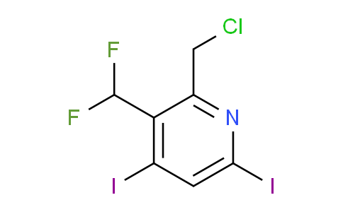 AM137052 | 1805047-82-8 | 2-(Chloromethyl)-3-(difluoromethyl)-4,6-diiodopyridine