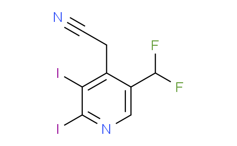 AM137062 | 1806032-55-2 | 5-(Difluoromethyl)-2,3-diiodopyridine-4-acetonitrile