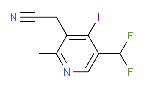 AM137067 | 1803704-79-1 | 5-(Difluoromethyl)-2,4-diiodopyridine-3-acetonitrile