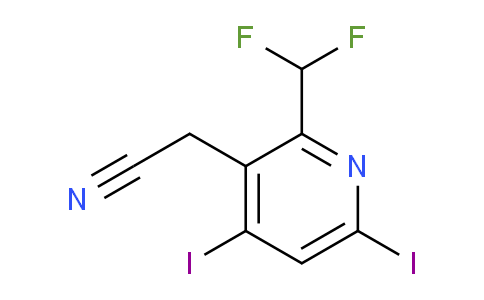 AM137068 | 1805254-12-9 | 2-(Difluoromethyl)-4,6-diiodopyridine-3-acetonitrile