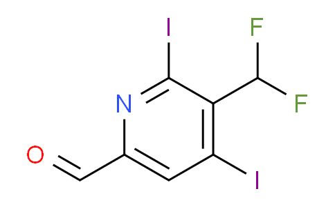 AM137097 | 1805048-73-0 | 3-(Difluoromethyl)-2,4-diiodopyridine-6-carboxaldehyde