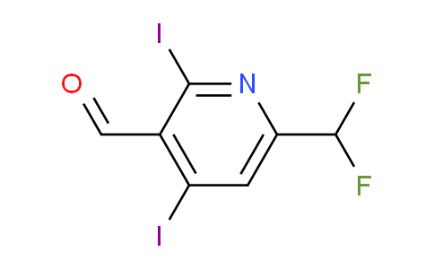 AM137099 | 1806898-39-4 | 6-(Difluoromethyl)-2,4-diiodopyridine-3-carboxaldehyde