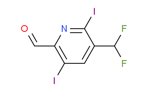 AM137100 | 1804719-39-8 | 3-(Difluoromethyl)-2,5-diiodopyridine-6-carboxaldehyde