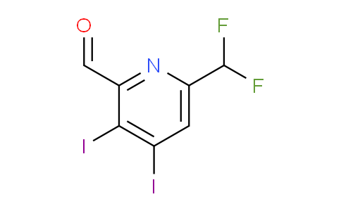 AM137106 | 1805160-10-4 | 6-(Difluoromethyl)-3,4-diiodopyridine-2-carboxaldehyde