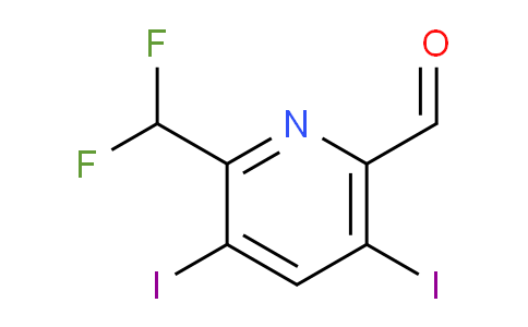 AM137108 | 1805254-40-3 | 2-(Difluoromethyl)-3,5-diiodopyridine-6-carboxaldehyde