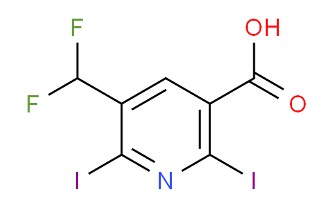AM137118 | 1806032-99-4 | 3-(Difluoromethyl)-2,6-diiodopyridine-5-carboxylic acid