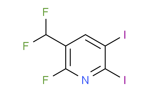 AM137121 | 1806896-19-4 | 5-(Difluoromethyl)-2,3-diiodo-6-fluoropyridine