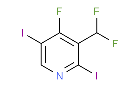AM137125 | 1806790-33-9 | 3-(Difluoromethyl)-2,5-diiodo-4-fluoropyridine