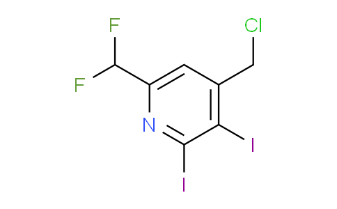 AM137127 | 1804718-47-5 | 4-(Chloromethyl)-6-(difluoromethyl)-2,3-diiodopyridine